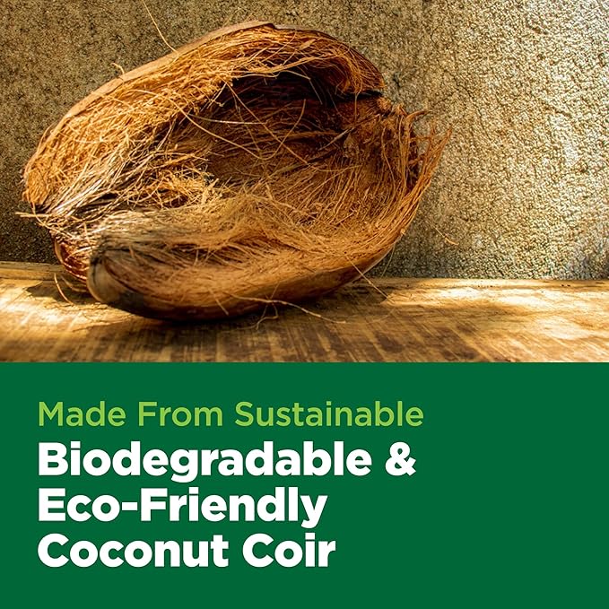 Char Coir Bio Pot, 100% RHP Certified Coco Coir in Fabric Bag for Seed or Clone, Buffered, pH Stable, Low EC, Triple Washed, for Hydroponics, Flowers, Vegetables, Herbs and More, 1/2 Gal