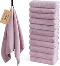 SEMAXE 12 Pack Hand Towels for Bathroom, 100% Cotton Towels