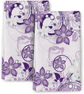 Purple Floral Kitchen Towels