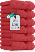 DAN RIVER 6-Pack Premium Hand Towels