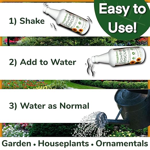 Organic Liquid Fertilizer Concentrate from Worm Castings. Non-toxic, All-Purpose, Plant Food for Gardens, Vegetables, Fruits, Houseplants, Seed Starters, and Ornamentals. (16 Fluid Ounces)