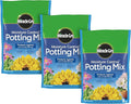 Miracle-Gro Moisture Control Potting Mix, For Container Plants, Protects against Over- and Under-Watering, 8 qt., 3-Pack