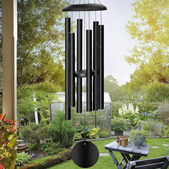 Wind Chimes Outdoor Deep Tone，36'' Large Memorial Wind Chimes for Outside，Wind Chime Gifts for mom/Grandma,Balcony,Garden Décor
