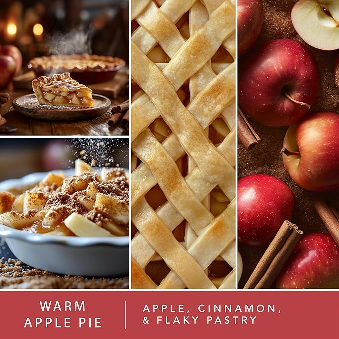 Scentsationals Fall Wax Melts - Harvest Home 4-Pack – Long Lasting Wax Cubes with Strong Scent for Warmers – Includes Warm Apple Pie, Vanilla Pine, Fallen Leaves & Feelin Cozy - 10oz (24-Cubes)