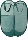 Upgraded 100L Extra Large Mesh Pop Up Laundry Basket