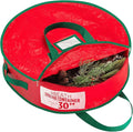 Handy Laundry Christmas Wreath Storage Bag