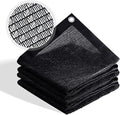 30% Shade Cloth for Garden, Outdoor Sun Shade Netting with Reinforced Grommets, Pergola Shade Cover Mesh Tarp for Plants Patio Greenhouse Chicken Coop, 4x6 FT, Black