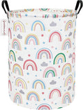QUEENLALA Large Storage Basket, Laundry Hamper/Bathroom/Home Decor/Collapsible