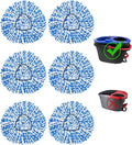 6 Pack Spin Mop Replace Head