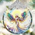Stained Glass Hanging Decor - Christmas Tree Ornaments - Gifts for Women, Mom