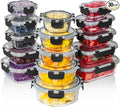 Razab 30 PC Glass Food Storage Containers