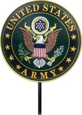 Spoontiques - Army Garden Stake - Garden Décor - Decorative Stake for Lawn and Yard - Multicolored