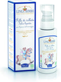Helan Linea Bimbi - Liquid Talcum Powder for Babies with Vitamin E, Sweet Almond Oil, Calendula - Gentle & Moisturizing Baby Powder for Body Massage, Baby Essentials for Newborn - Made in Italy,100 g