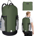 BALEINE 2PK 120L Laundry Bag Backpack, 900D Oxford Fabric Large Travel Laundry