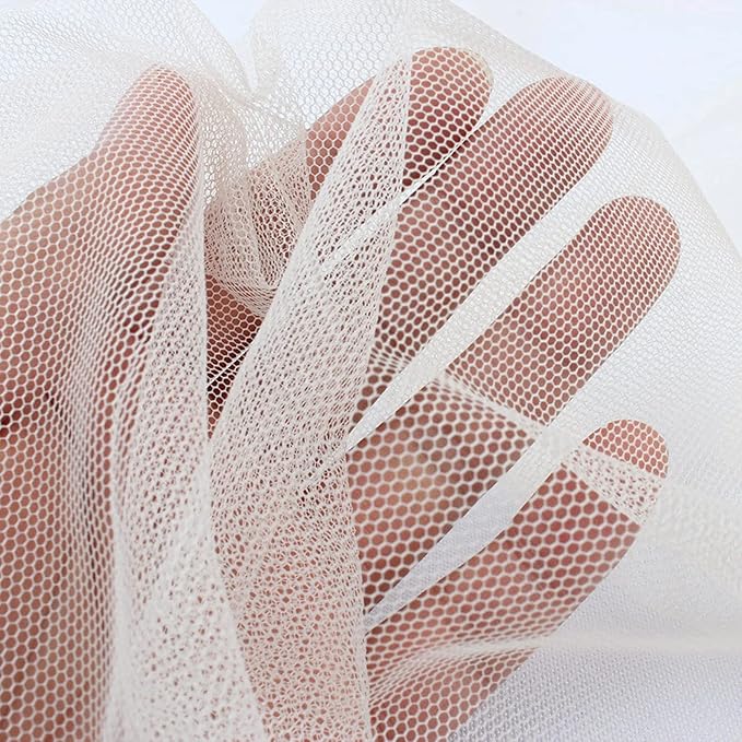 White DIY Mosquito Net Fabric | 10x20 FT Netting 2 Pack | Insect Cover for Garden, Patio, Outdoor & Windows | Multiple Sizes in Black, White & Green | Raised Bed Screen Mesh Barrier