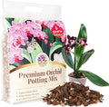 Orchid Bark Potting Mix with Pine Bark and Perlite, Fast Draining Orchid Soil for Healthy Roots, Ideal for Repotting Orchid and Orchid Bark for Indoor Plants (6 Quarts)