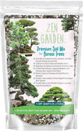 Zen Garden Bonsai Soil Mix – Fast-Draining & Organic for Junipers, Pines, and Drought-Tolerant Bonsai Trees – Handcrafted in The USA with Japanese Akadama & Pumice (1 Quart)