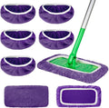 5 Pack Reusable Microfiber Mop Pads Compatible