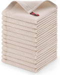 Homaxy 100% Cotton Waffle Weave Dish Cloths