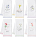 GROBRO7 Bible Floral Hand Towel