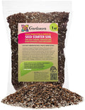 Premium Organic Seed Starter Soil - 1 Quart - All-Purpose Organic Potting Soil for Happy Seedlings and Plants by Gardenera