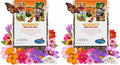 Monarch Butterfly Rescue Wildflower Seed Packet - 1oz, Open-Pollinated Wildflower, No Fillers, Annuals, Perennials and Milkweed Seeds for Monarch Butterfly 1oz (Pack of 2)