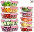 KOMUEE 10 Packs Glass Meal Prep Containers