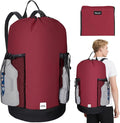 BALEINE 150L Laundry Bag Backpack, 900D Oxford Fabric Large Travel Laundry Bags