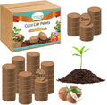 Legigo 50 Pcs 30mm Coco Coir Pellets Seed Starting Soil Mix- Compressed Coconut Coir Pellets Potting Soil Pods for Seedling, Coco Peat Soil Discs for Indoor & Outdoor Plants, Herb Vegetables Flowers