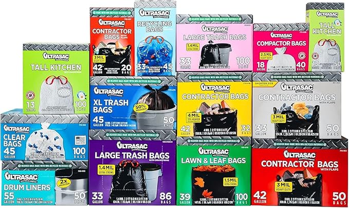 Ultrasac 33 Gallon Trash Bags