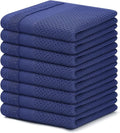 Homaxy 100% Cotton Dish Cloths, 8 Pack