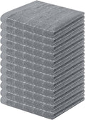 Homaxy 100% Cotton Terry Kitchen Dish Cloths, Ultra Soft and Absorbent Dish