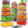 40 PCS Food Storage Containers