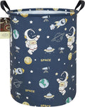 HUNRUNG Laundry Hamper, Large Canvas Fabric Lightweight Storage Basket Toy