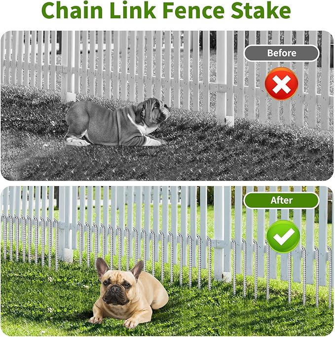 12 Inch Ground Stakes Heavy Duty J Hook 60-Pack Metal Spikes Galvanized Ground Hooks Anchors Rebar Ground Stakes for Fence Tent Gazbo Bounce House and Outdoor Decorations Inflatables