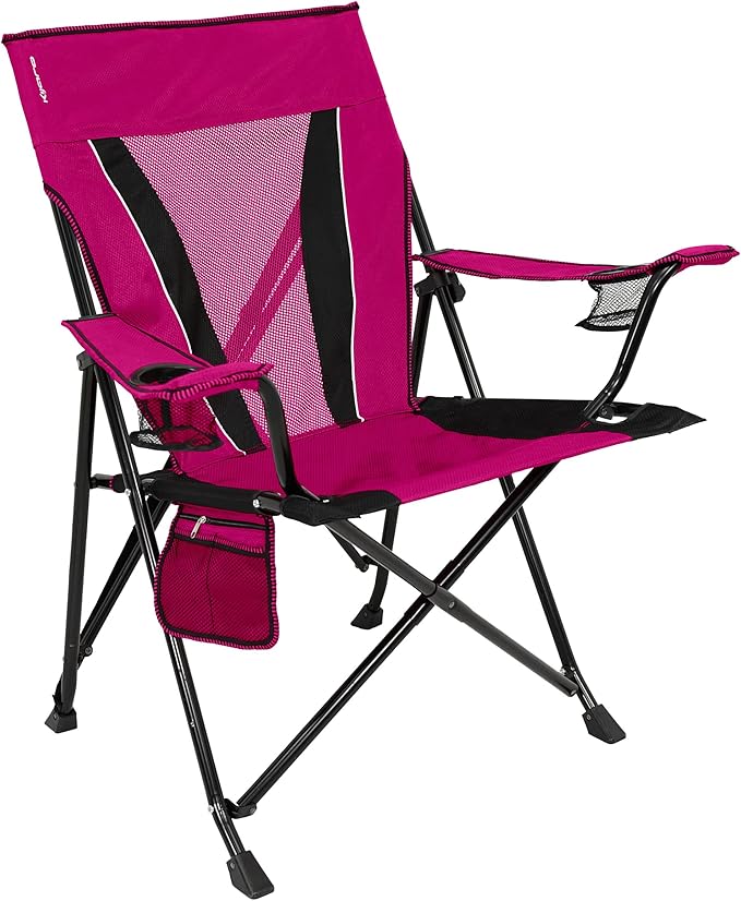 Kijaro XXL Dual Lock Portable Camping Chair - Supports Up to 400lbs - Enjoy The Outdoors in a Versatile Folding Sports & Outdoor Chair