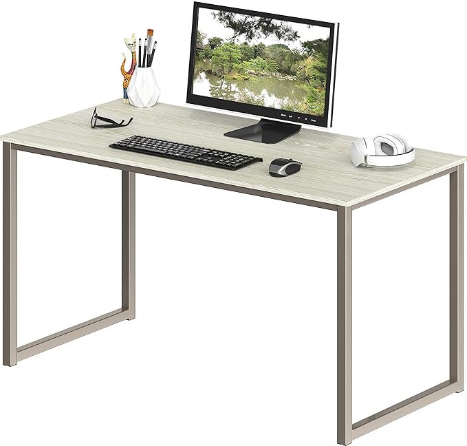 SHW Mission 40-Inch Home Office Computer Desk, Maple