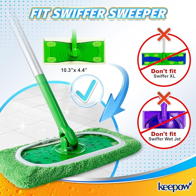 KEEPOW Reusable Wet Pads Compatible