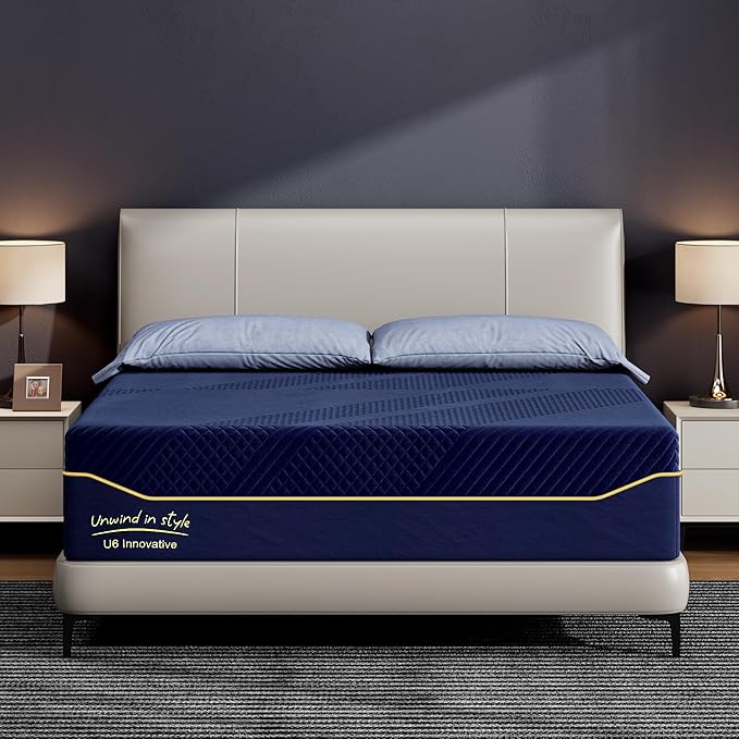SDHYL Queen Mattress, 10 Inch Gel Infused Memory Foam Mattress for Good Sleep, Bed in a Box Mid Firm CertiPUR-US Certified & Fiberglass Free, Washable Cover, 80"*60"