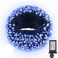 Extra Long 264Ft 800 LED Christmas Lights with Timer, Green Wire Fairy Starry String Lights Plug in, 8 Modes and Memory, forIndoor Outdoor Xmas Tree Wedding Party Decoration,Blue