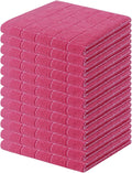 Homaxy 100% Cotton Terry Kitchen Dish Cloths, Ultra Soft and Absorbent Dish