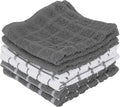 Ritz Terry Check Dish Cloth Set: Highly Absorbent & Super Soft