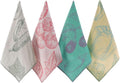 sea me at home Dish Towels for Kitchen, Jacquard Tea Towel Set, Stylish and