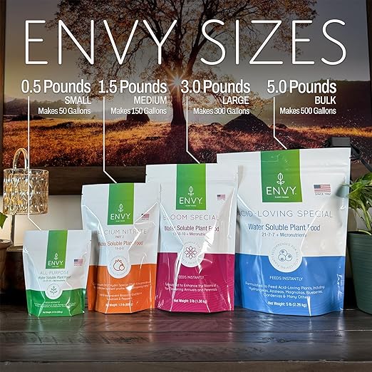 ENVY Hydro Special Plant Fertilizer, 1.5 Pound - for Indoor and Outdoor Plants, Professional Grade, Water Soluble, Made in USA - Part 1