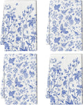 Chinoiserie Floral Kitchen Dish Towels 16x24 Inch, Chinoiserie Decor