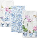 Maison d' Hermine Kitchen Towels Set of 3 100% Cotton 27.50" x 20" Reusable