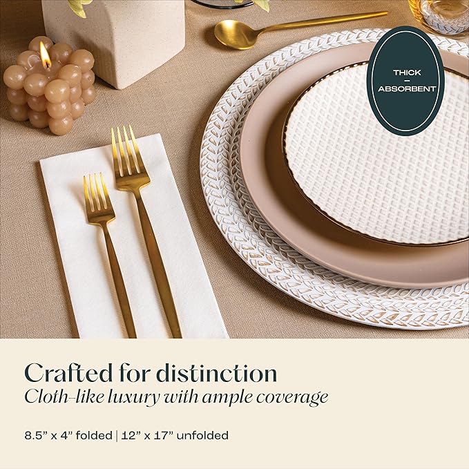5000-Pack Servietto Disposable Linen-Feel Guest Towels
