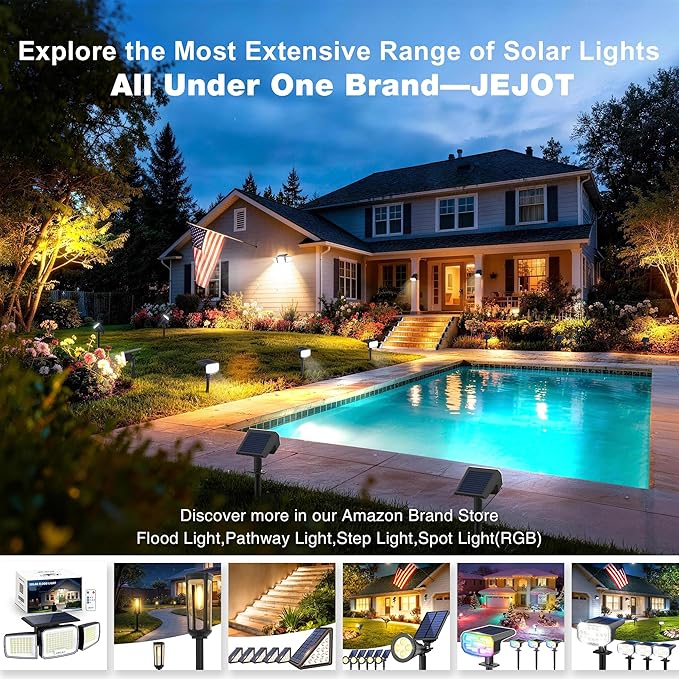 Solar Pathway Lights Outdoor Waterproof IP65, 12 Pack Warm White Solar Walkway Lights, Auto On/Off Outdoor Light for Lawn Garden Patio Driveway Decor Landscape Lighting