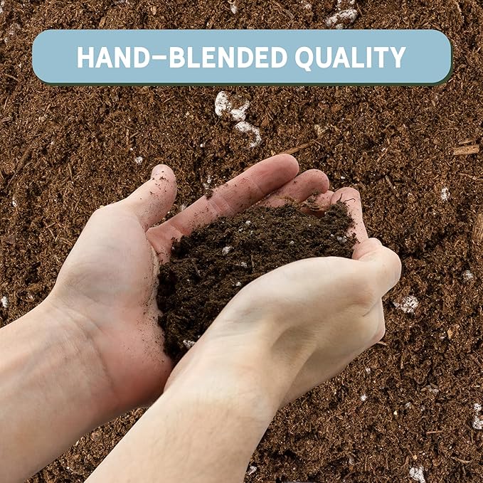 Planting Mix for Plant Propagation (4 Quarts), Hand Blended Soilless Mix for Propagating Plants, House Plants, and More