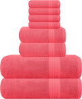 GLAMBURG Ultra Soft 8-Piece Towel Set